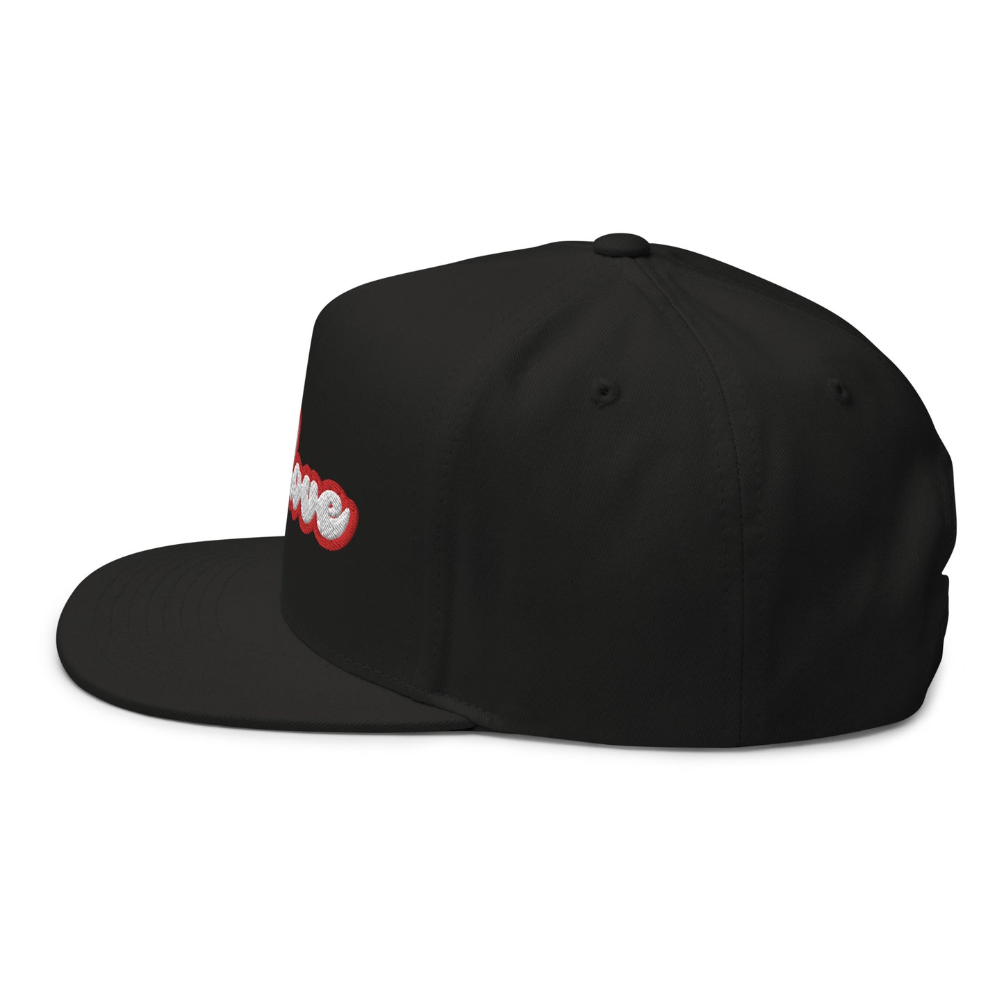 queer love flat bill hat for gays, gay love hats for men, queer hats for women, gay hats that are not rainbow colors for queers