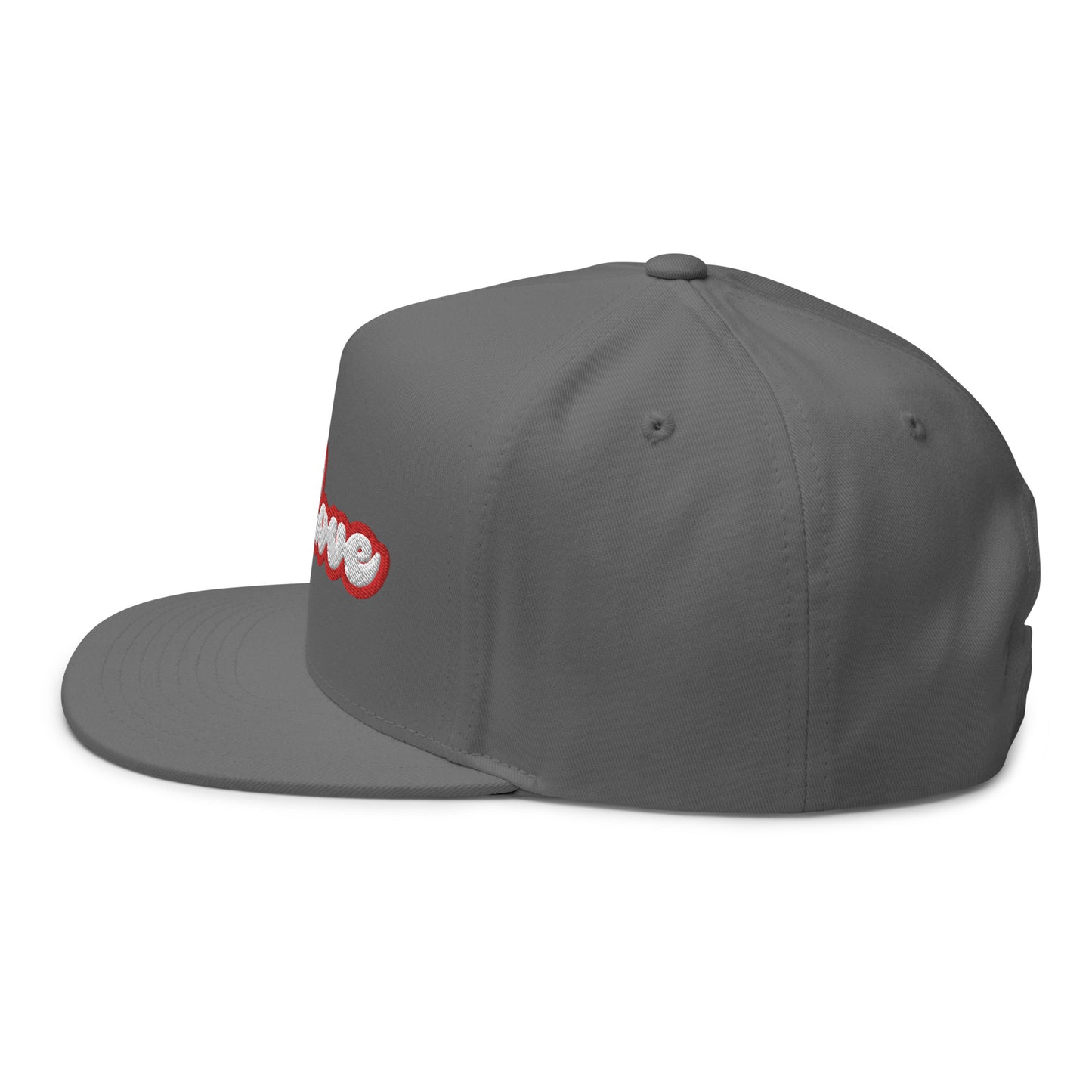 queer love flat bill hat for gays, gay love hats for men, queer hats for women, gay hats that are not rainbow colors for queers