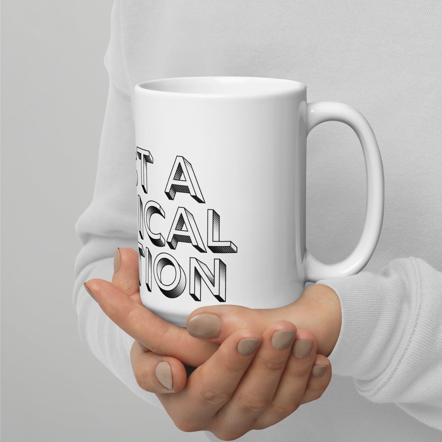 Queer Mug - Love is Just a Chemical Reaction - White glossy mug