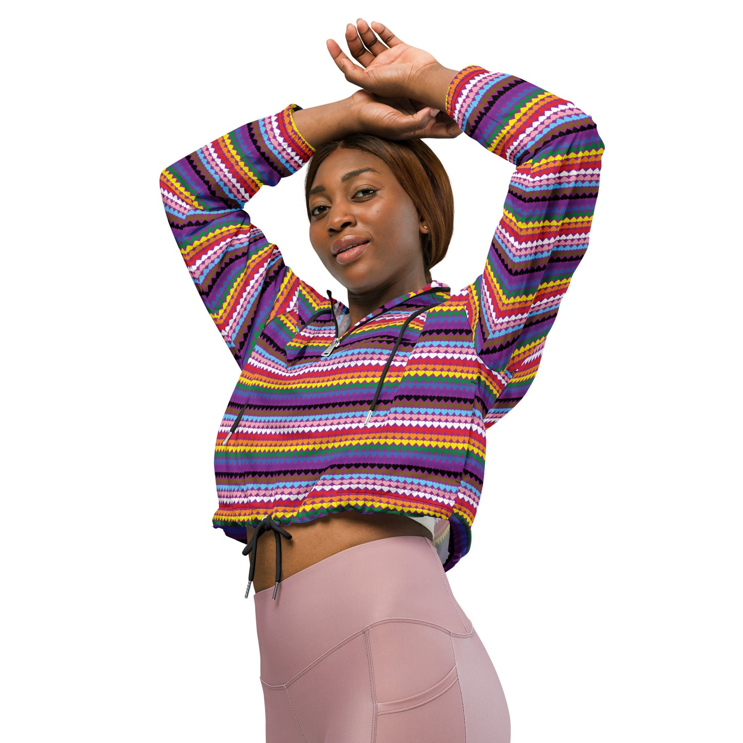 lgbtq womens cropped top windbreaker, lgbtq Women’s cropped windbreaker, gay pride womens cropped windbreaker, queer pride cropped jacket, queer womens cropped windbreaker