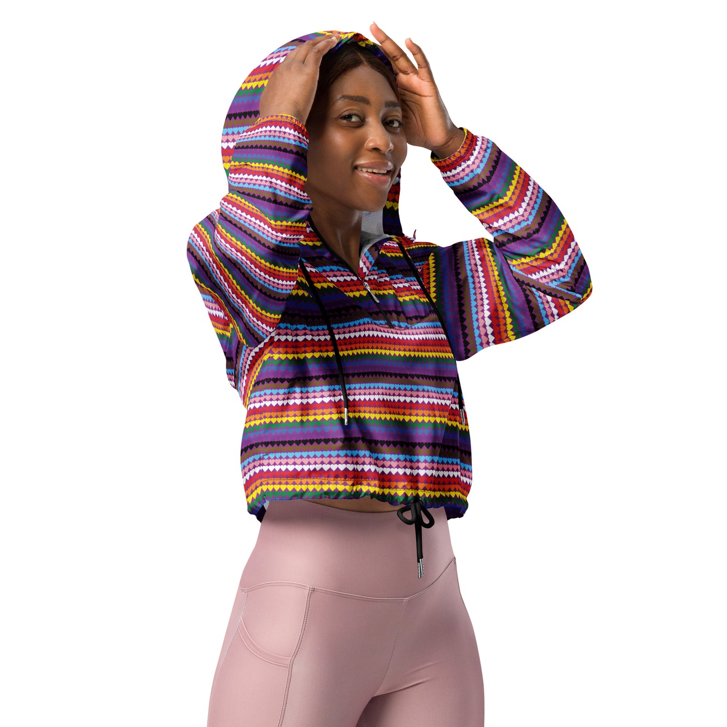 lgbtq womens cropped top windbreaker, lgbtq Women’s cropped windbreaker, gay pride womens cropped windbreaker, queer pride cropped jacket, queer womens cropped windbreaker