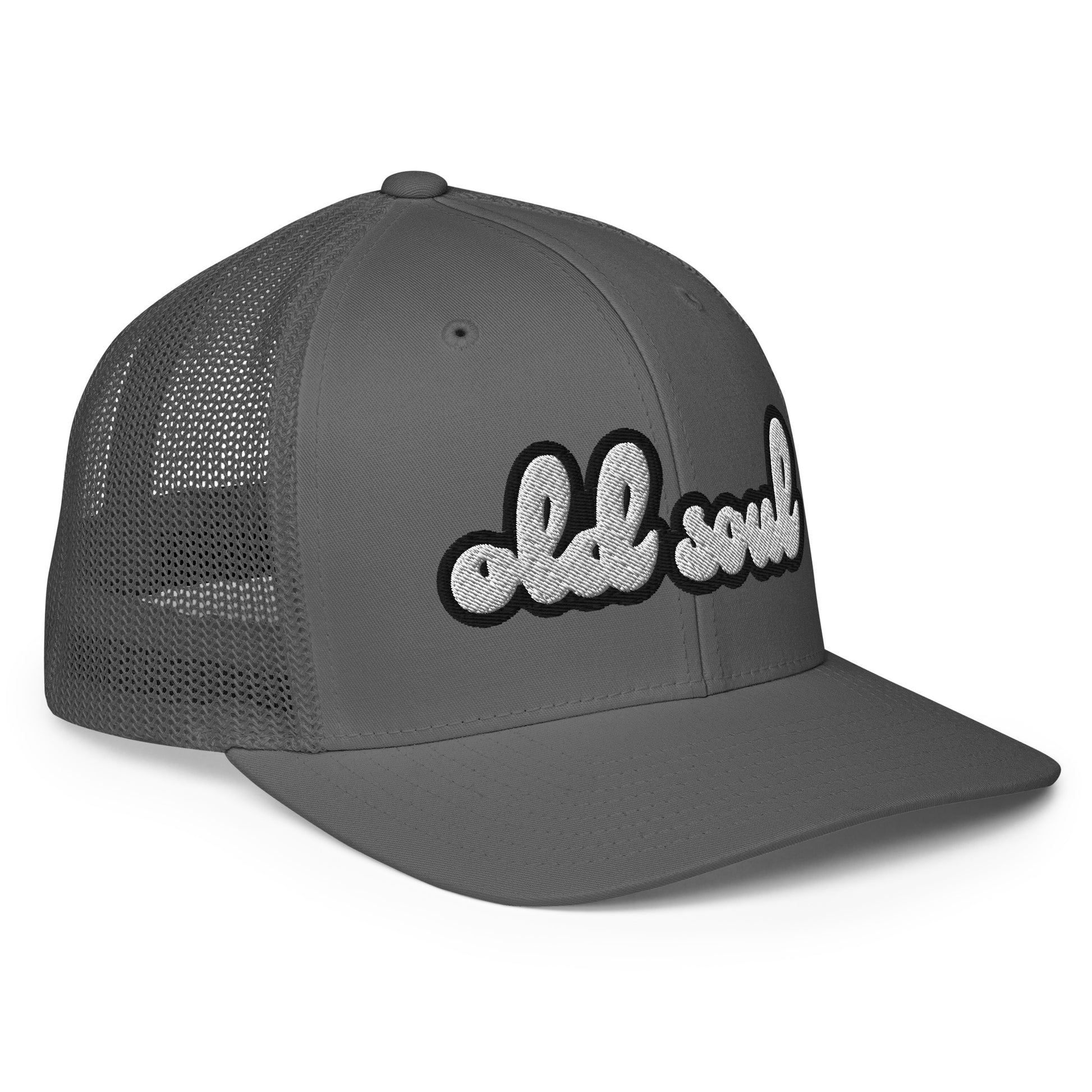 old soul trucker cap, old soul logo hats, old soul products for old souls