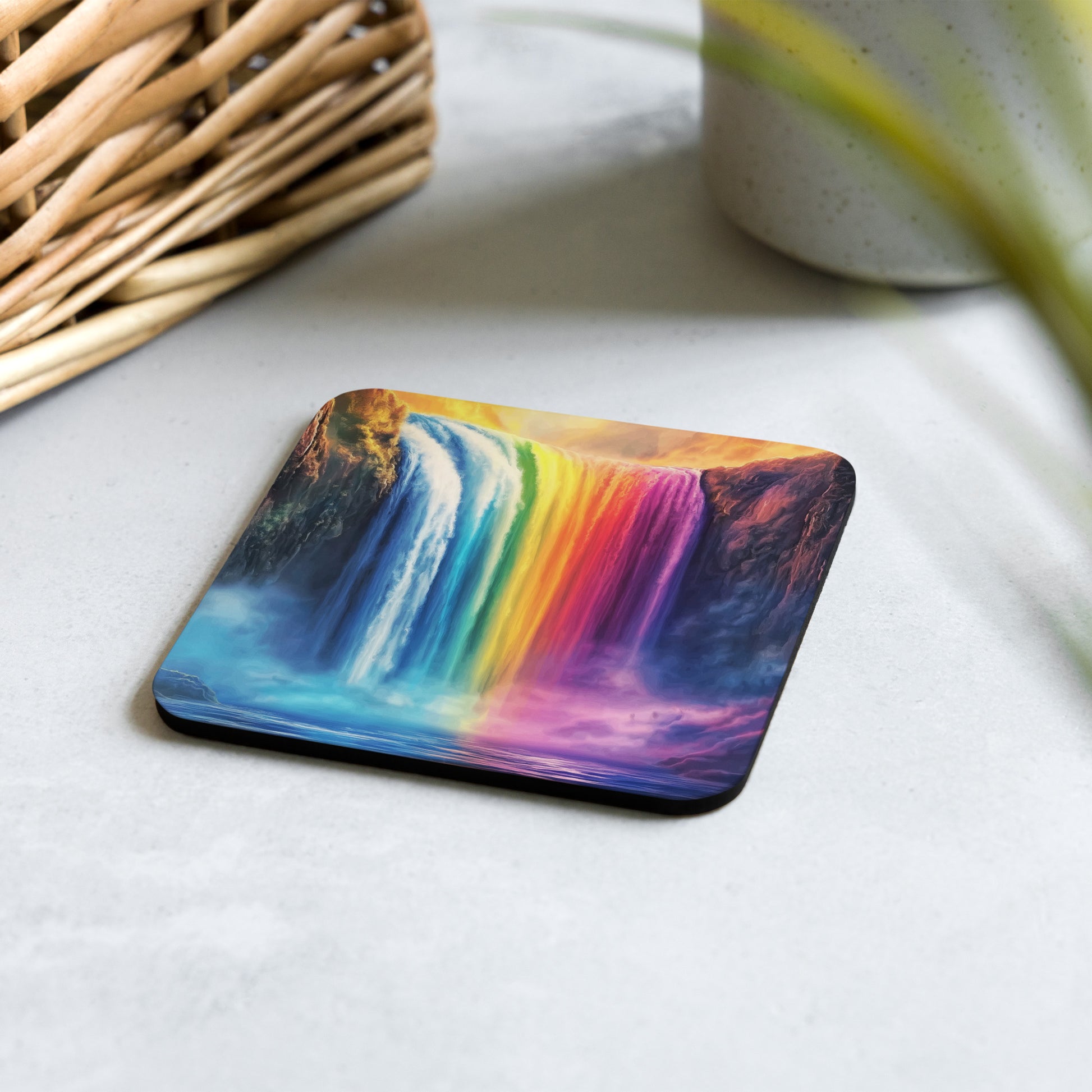 rainbow waterfall coaster