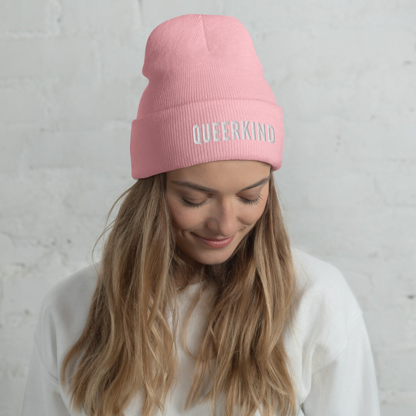 queer beanie, gay beanies, gay pride beanie, queerkind beanie, yellow gay beanie