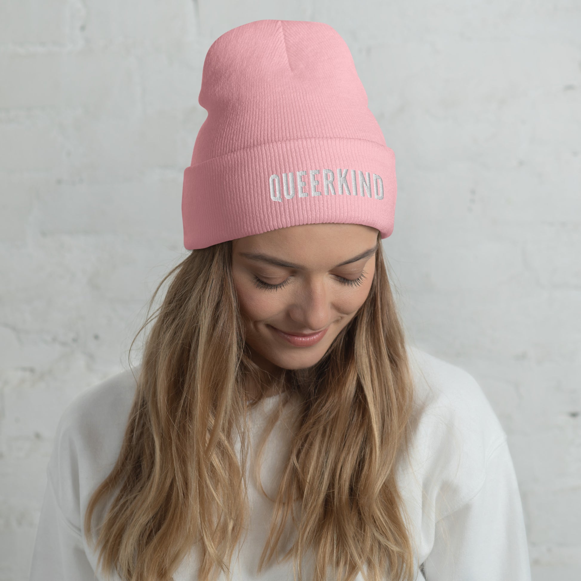 queer beanie, gay beanies, gay pride beanie, queerkind beanie, yellow gay beanie