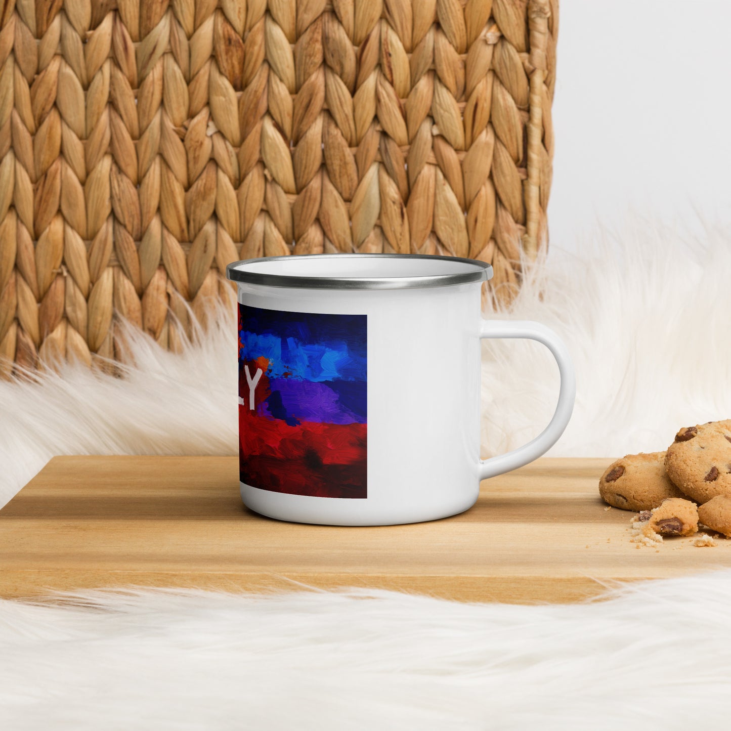 ALLY Gay Pride LGBTQIA+ | Enamel Camping Mug