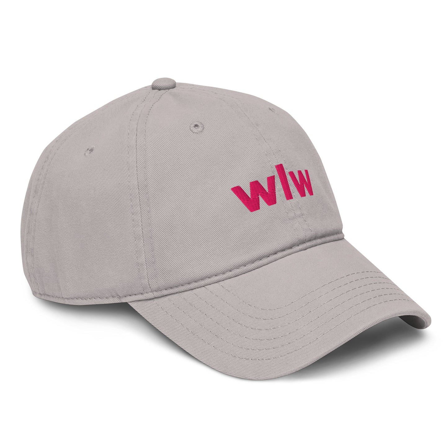 wlw hat for lesbians, wlw hat for women, womens wlw hat, wuhluhwuh hat, queer hats for women, lgbtq hats for women, pink gay hats
