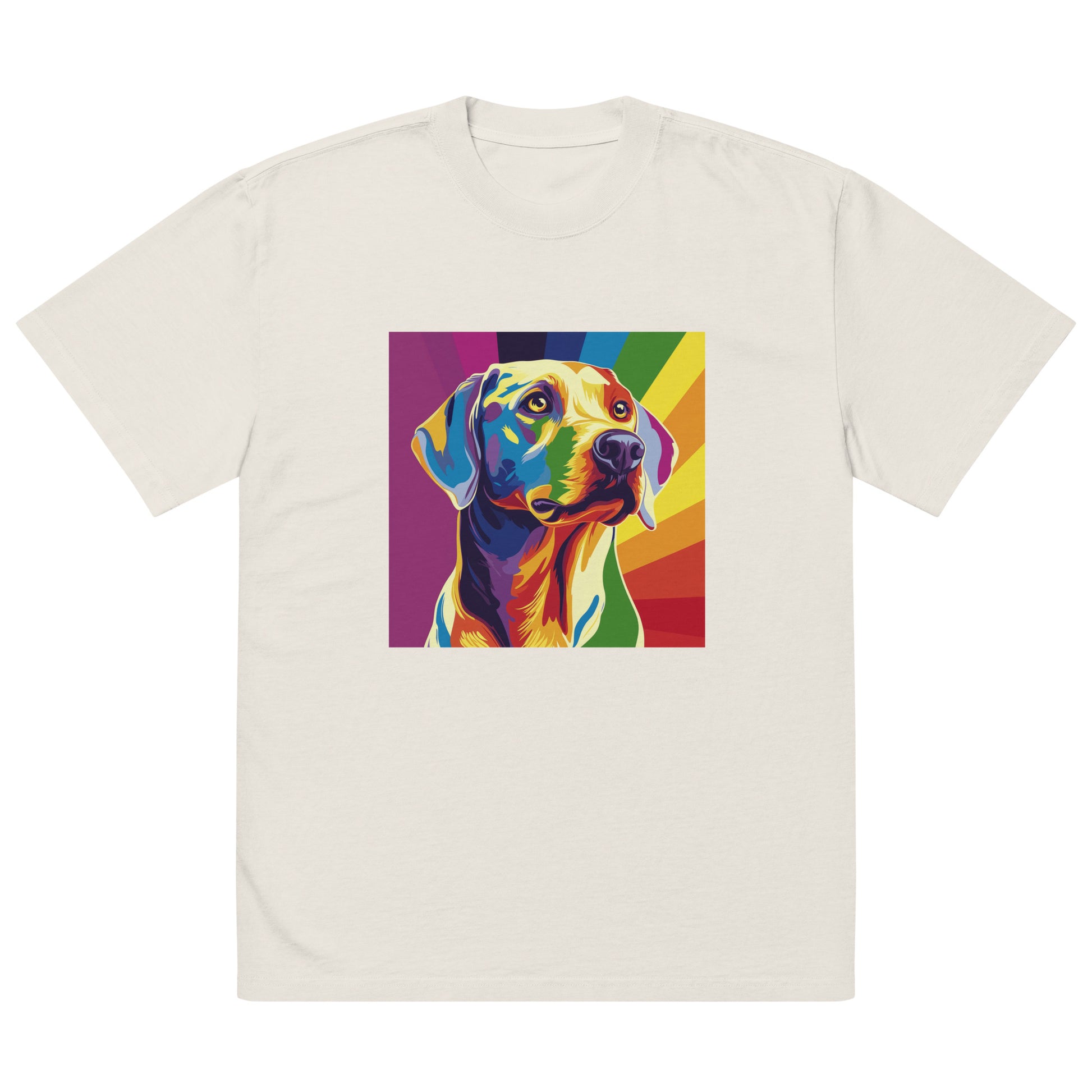 labrador gay pride print tshirt, pet tshirts for gays