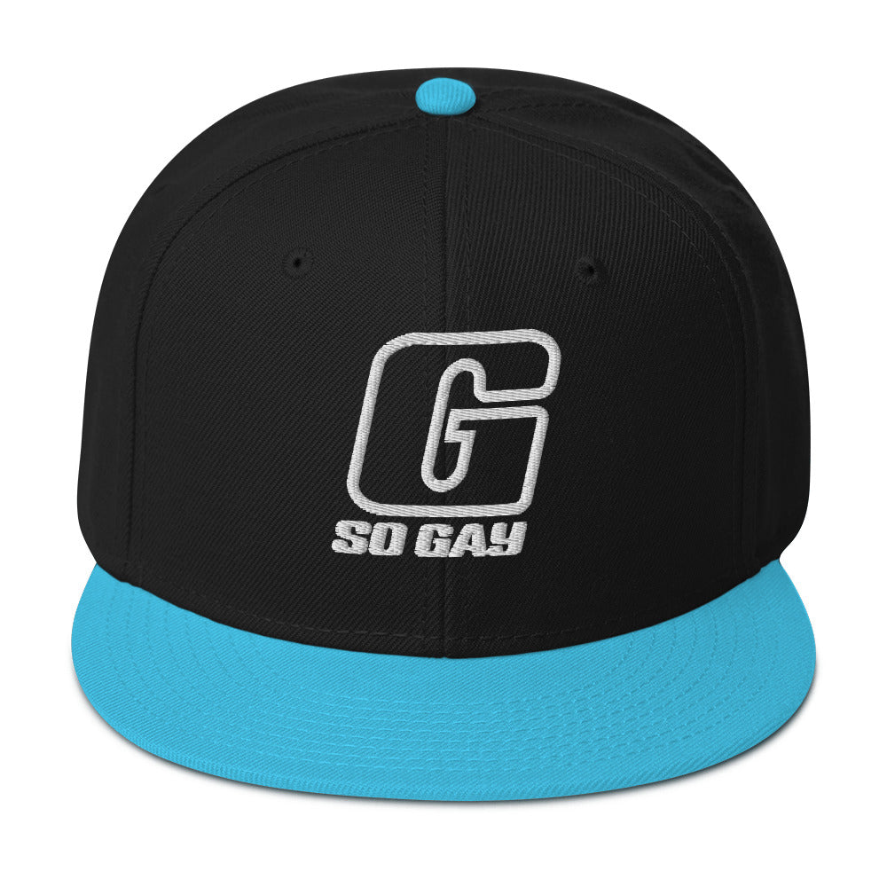 so gay gay hat for men and women, SO GAY hat for lesbians, g so gay, say gay trucker hat, gay pride hats, queer hats, queer trucker hat no rainbow, gay hats without rainbows