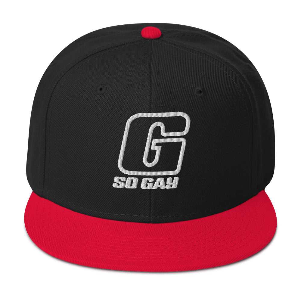 so gay gay hat for men and women, SO GAY hat for lesbians, g so gay, say gay trucker hat, gay pride hats, queer hats, queer trucker hat no rainbow, gay hats without rainbows