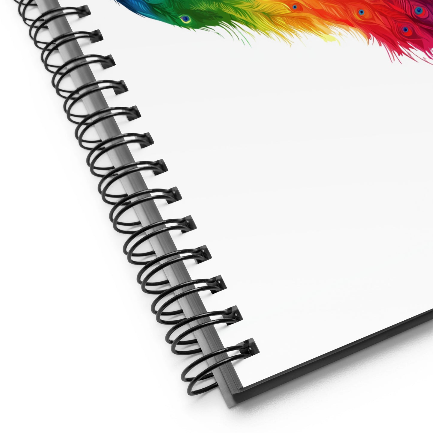 gifts for gays and lesbian writers peacock notebook, peacock cover notebook for writers