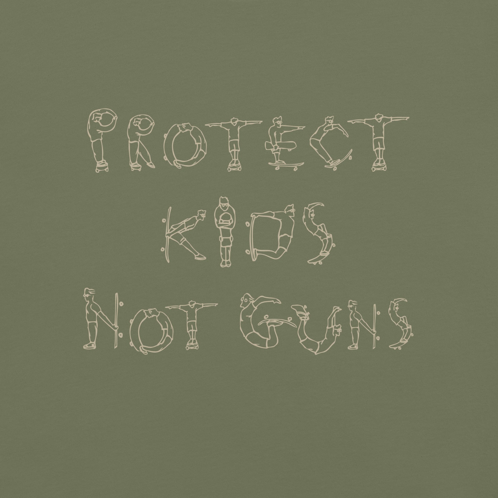 protect kids not guns tshirt for people who want gun control