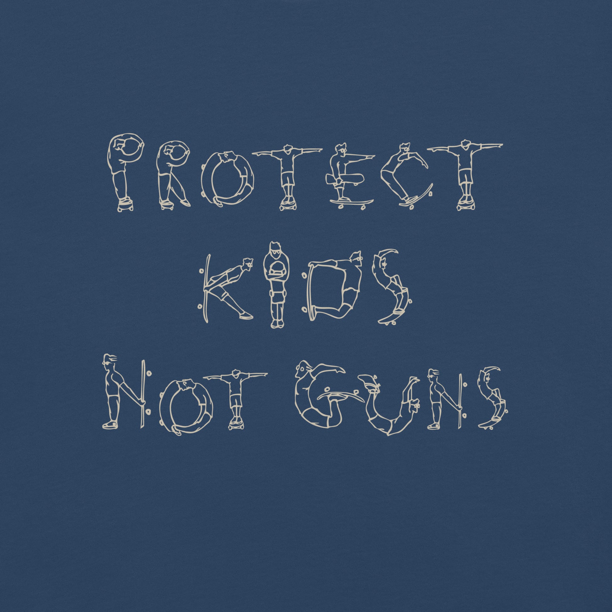 protect kids not guns tshirt for people who want gun control