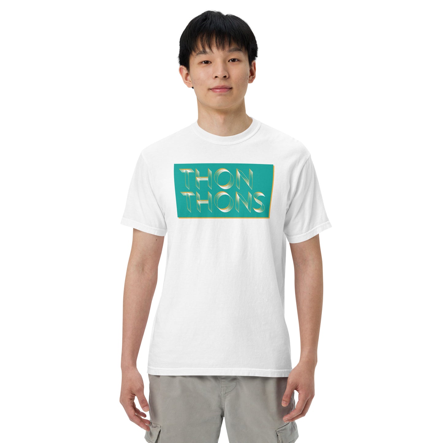 Thon / Thons Neo Pronouns | Unisex Garment-Dyed Heavyweight T-shirt