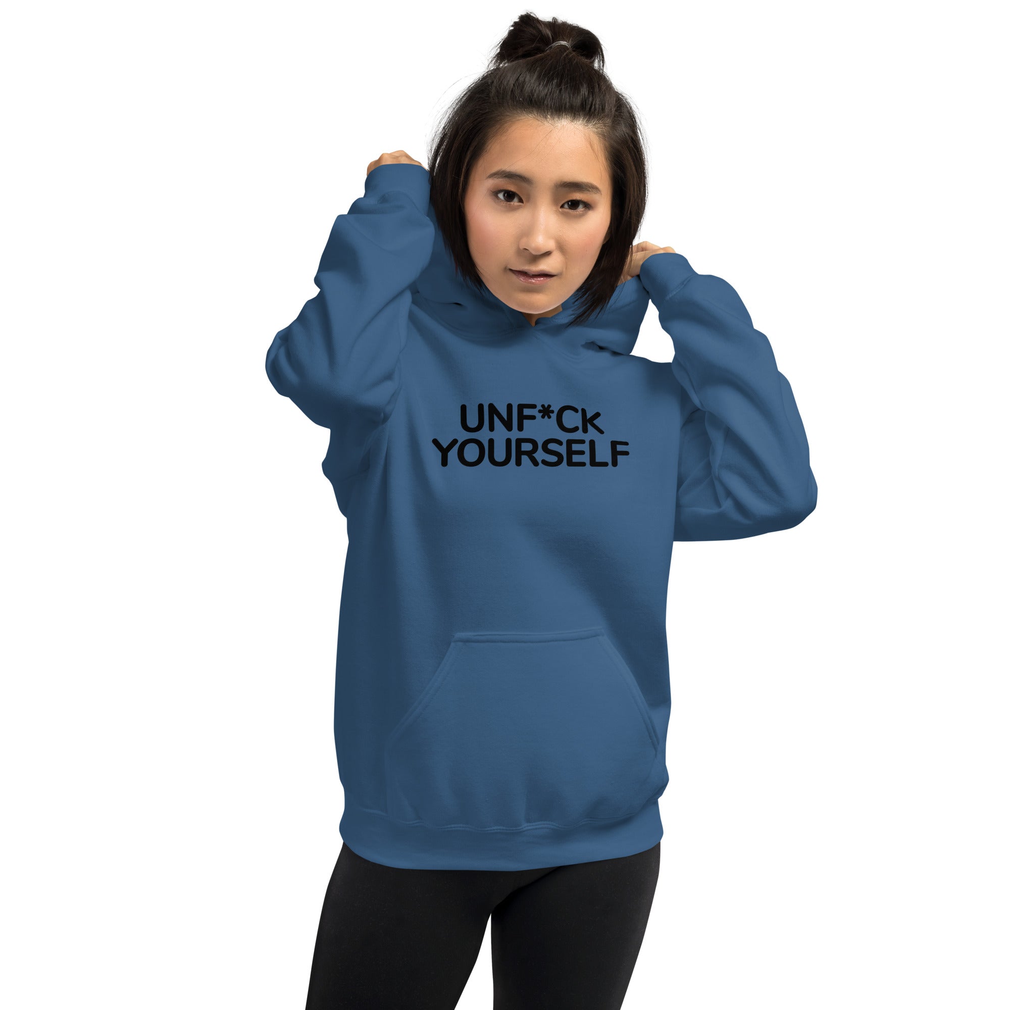 UNF CK YOURSELF Hoodie LGBTQ Queer Unisex Hoodie Queerkind Clothing