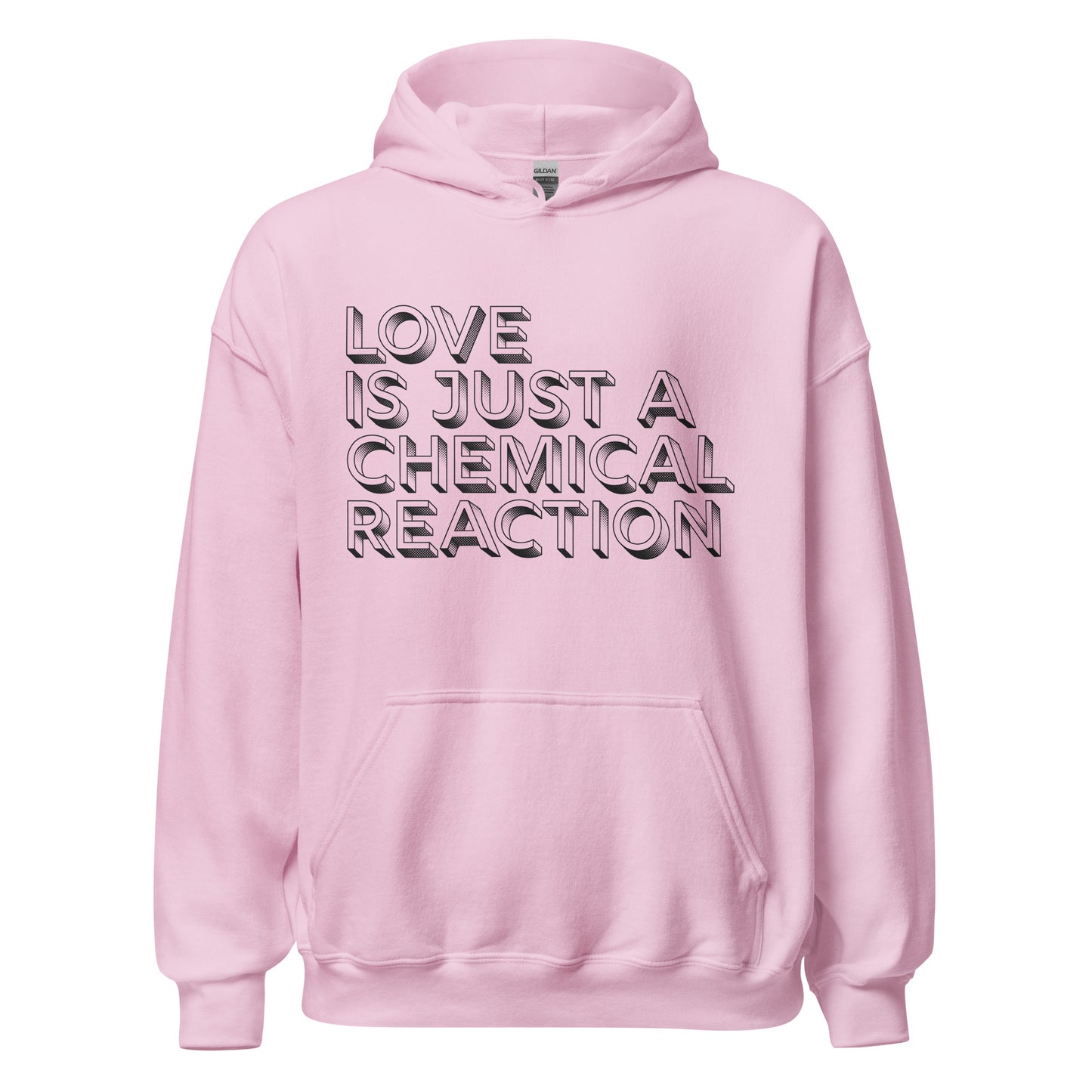 love is just a chemical reaction hoodie