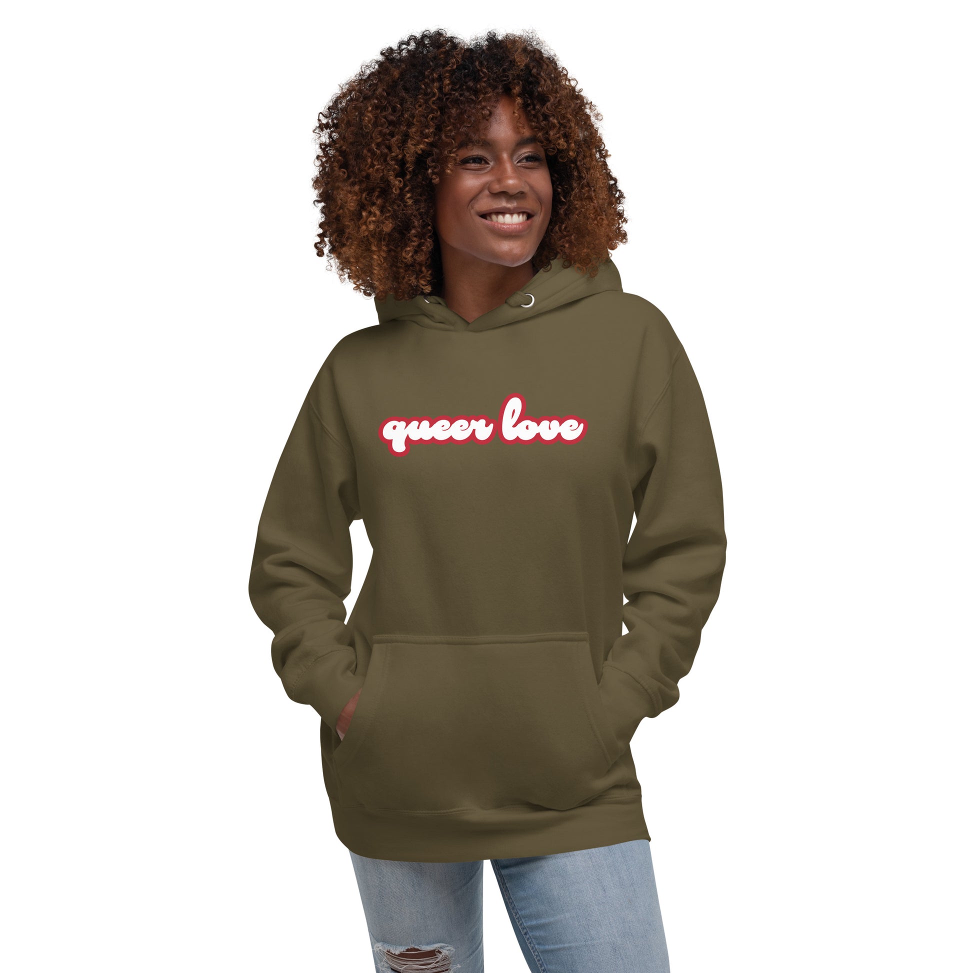 queer love hoodie for gays and lesbians, Queer Love Hoodie