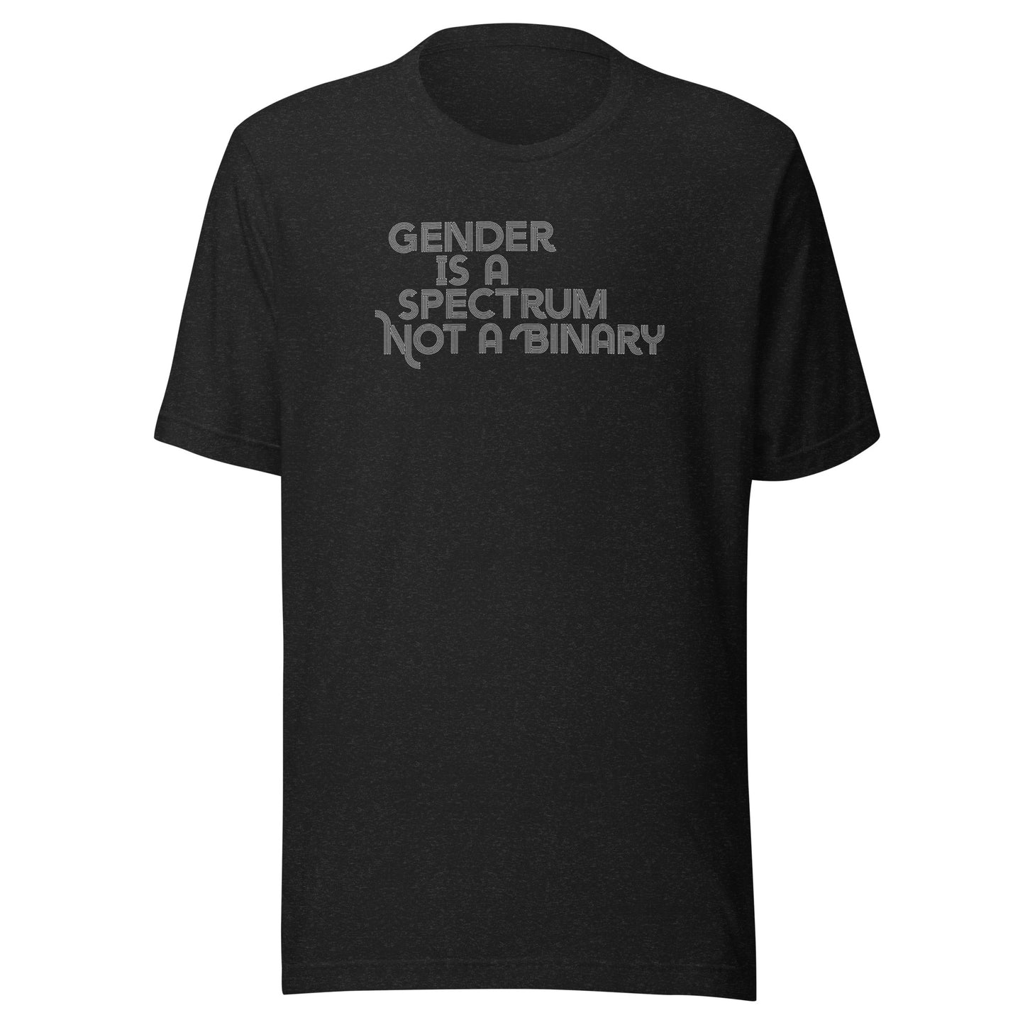 Gender is a Spectrum Not a Binary | Bella & Canvas Unisex T-shirt